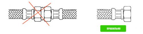 Как правильно подключить водопроводные шланги к смесителю. Монтаж гибкой подводки своими руками