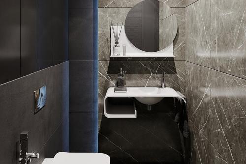 Как выбрать подходящий стиль для туалета. Подвесить и спрятать