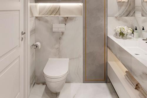 Как выбрать подходящий стиль для туалета. Подвесить и спрятать