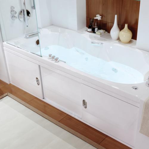 Полное руководство: как установить экран на ванну своими руками 06