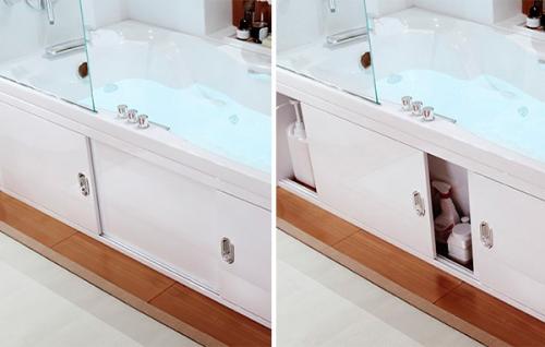 Экран под ванну за 720 рублей: доступный способ обновить ваш санузел 09