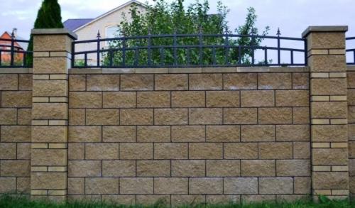 Забор из шлакоблока своими руками: пошаговая инструкция 02