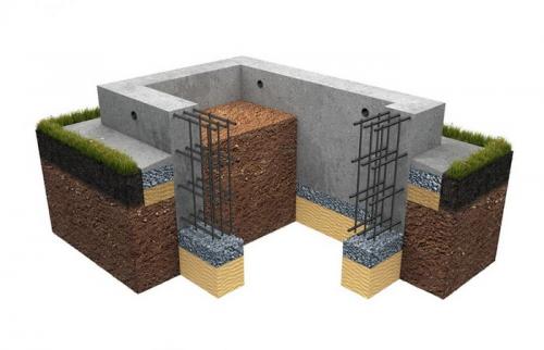 Как построить надежный фундамент для шлакоблочного забора 06 Как построить надежный фундамент для шлакоблочного забора 06