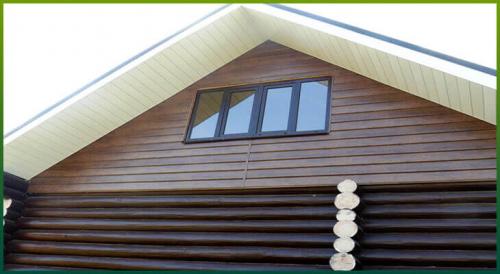 Как правильно зашить фронтон двухскатной крыши деревянного дома. Фронтон дома, его формы, варианты обшивки и монтаж отделки