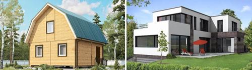 Что дешевле плоская или двускатная крыша. Как сэкономить на постройке крыши для загородного дома?