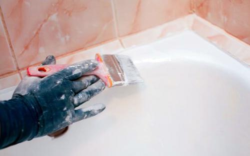 Как восстановить эмаль в ванной в домашних условиях. Убираем пыль и обезжириваем