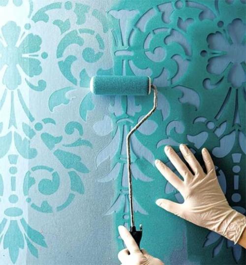 Покраска стен своими руками идеи. ХХ простых и оригинальных идей необычно покрасить стены